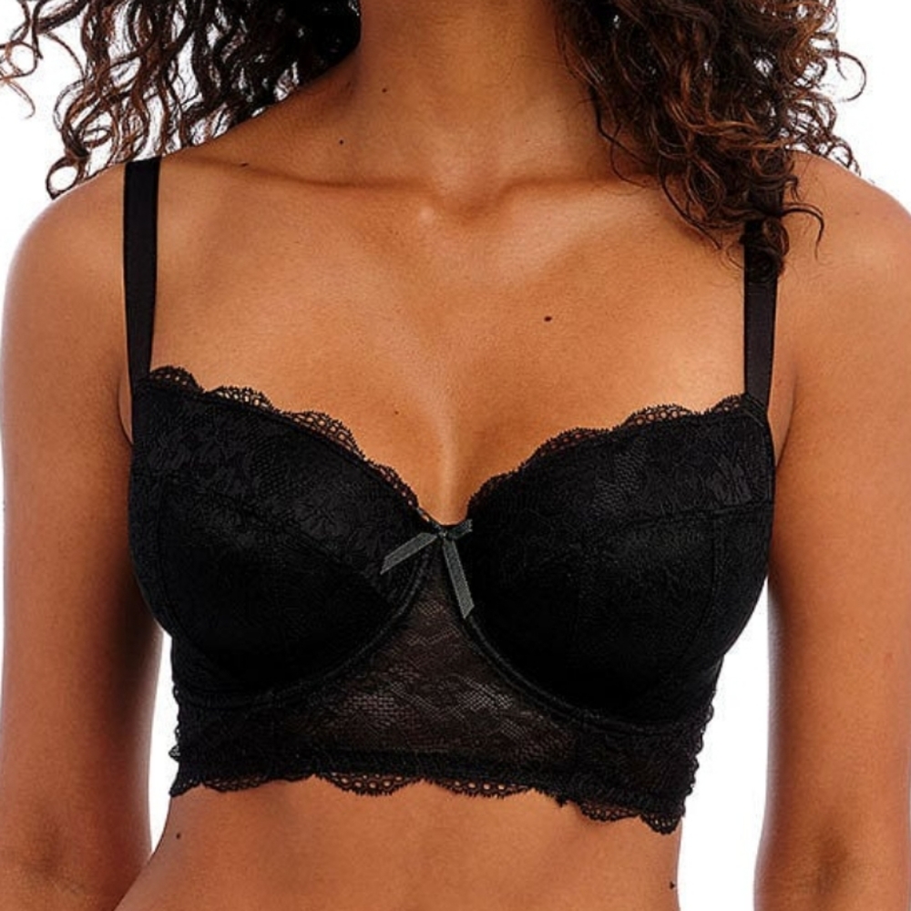 Sexy FANCIES UNDERWIRE Longline bra.